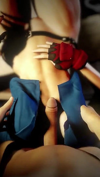 Cammy è nei guai con la polizia sesso pov | Parodia porno di street fighter