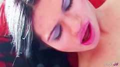 Shemale TS Collection: Trans bollente in calze Scopata all'aperto nel buco del culo...