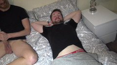 BAREBACKERS FROM LONDON: Double penetraiton sans capote pour Danny Wolf