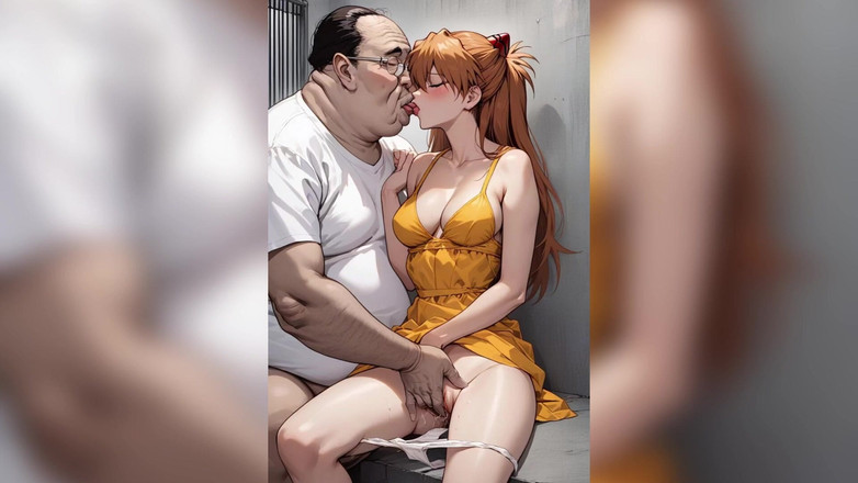 JHXUI: Ai velký penis šukání kundičky cum