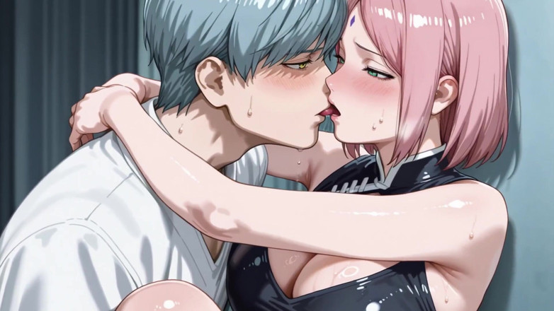 Prznai: Amai Mask (opm) x sakura (naruto)