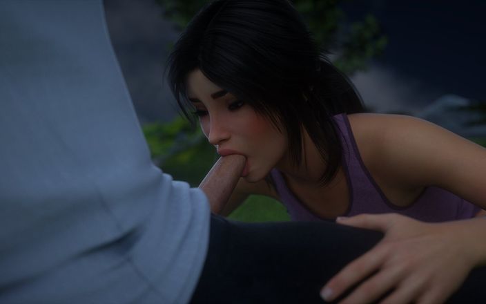 Gaming Anurag: Stepsisは「stepbro、私はあなたを乾かして吸うつもりです」と言います - 3D変態アニメーションポルノ - Milfy City