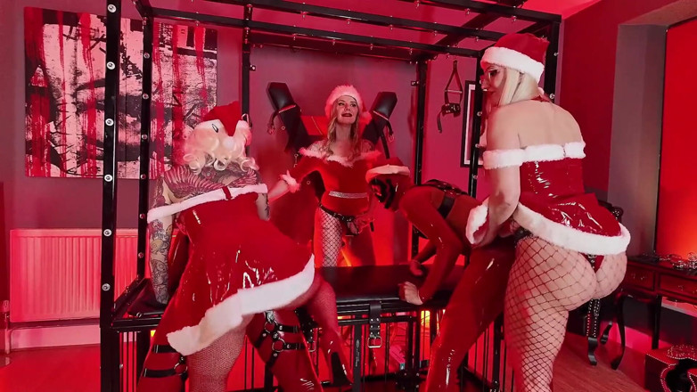 XXX Slayer Productions: Den stygga listan: Jultomtshjälpare blir hårt analknull