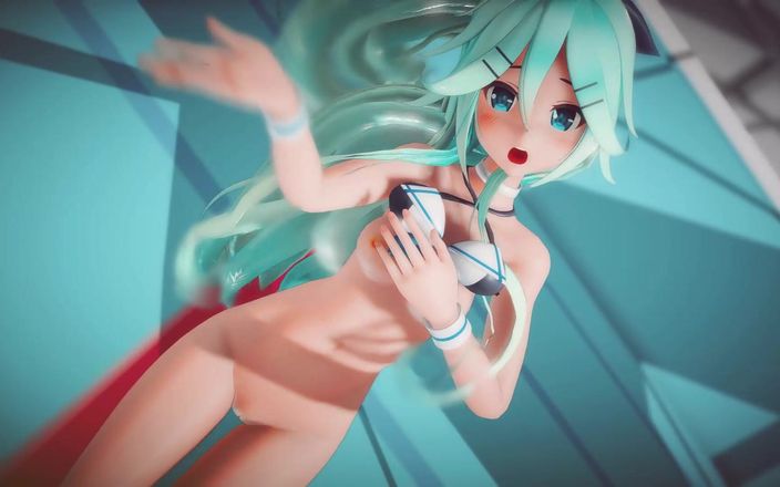 Mmd anime girls: Mmd R-18 anime meisjes sexy dansclip 364