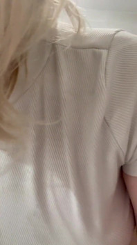 XXL černé dildo, slintání a vaginální kouření