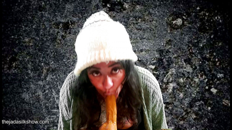 Porno angels: Jada Silk'in oral seks partisi