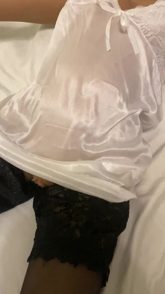 Doll sex: Schlank in Strümpfen Genießen