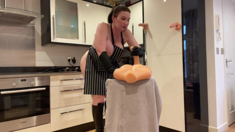 Sophie James: The Nastiest Stepmom Deepthroat Apron Slut There Is!!