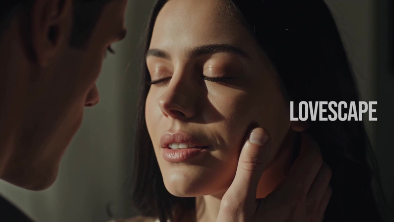 Lovescape: Sensual Couple Intimate Bedroom Romance (ai)