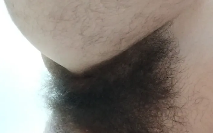 BW_Dolphin: Sniff Hairy Pussy on Your Face! Naked Morning Stretching.