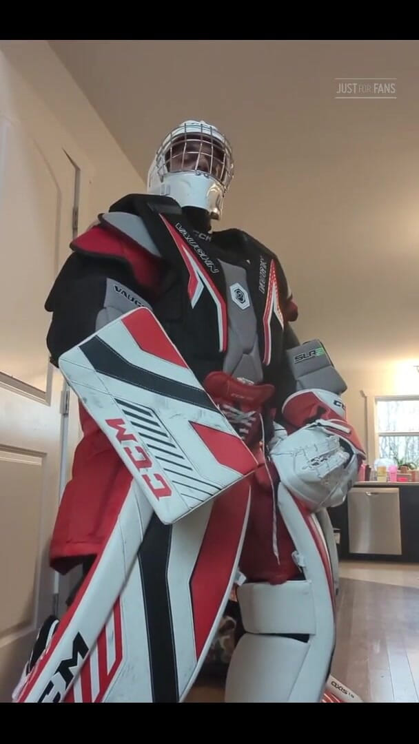 Bruiser Bearwood: Hockey-goalie