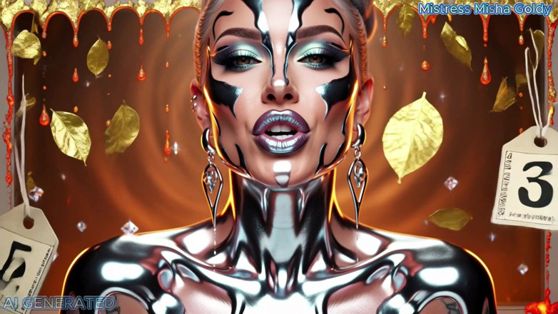 Goddess Misha Goldy: Post-Nut Clarity funktioniert hier nicht.