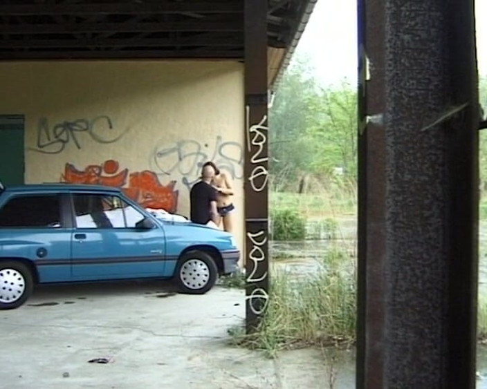 BB Video - Vintage Story: Německá amatérská teen venkovní kočička brunetka