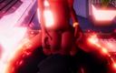 Back Alley Toonz: 3D animerade stor röv sextecknad film på min röda kanal
