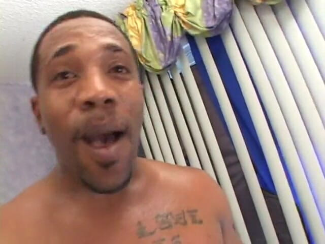 Blacks on Whites: Hot Brunette Riding Shorty Ding Dong