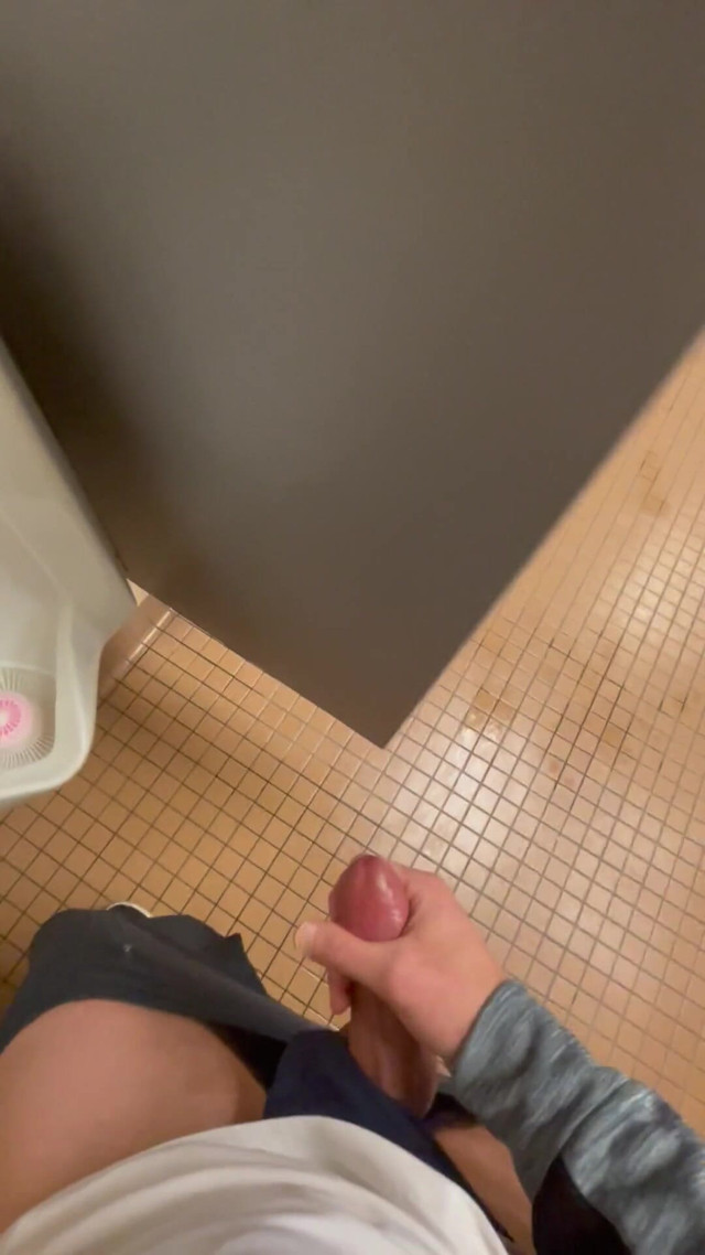 Mall Bathroom Exposed and Cumming (Kyle Lang) Mall Bathroom Exposed and Cumming (Kyle Lang)
