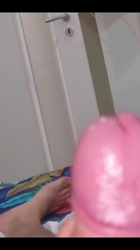 Cumshot - with a Huge Hard Cock