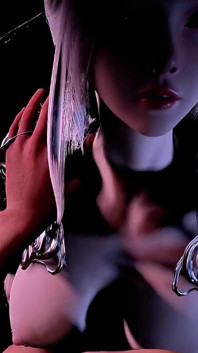 3D巨大なおっぱいアジアのコスプレ痴女が彼女の大きなお尻を裸にして犯されました