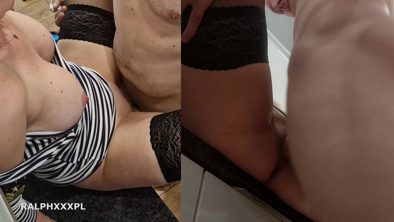 RalphXXXpl: Kompilasi aku ngentot ibu tiriku saat dia lagi cuci piring...