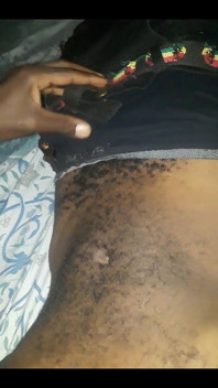 Kenyan Black Guy Stroking His BBC