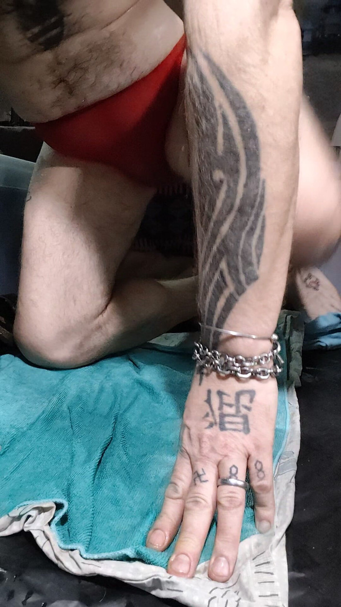 Kinky slave slut boy: Jag Slampa I Slampa Outfit Och Damer Tofflor Och Min...