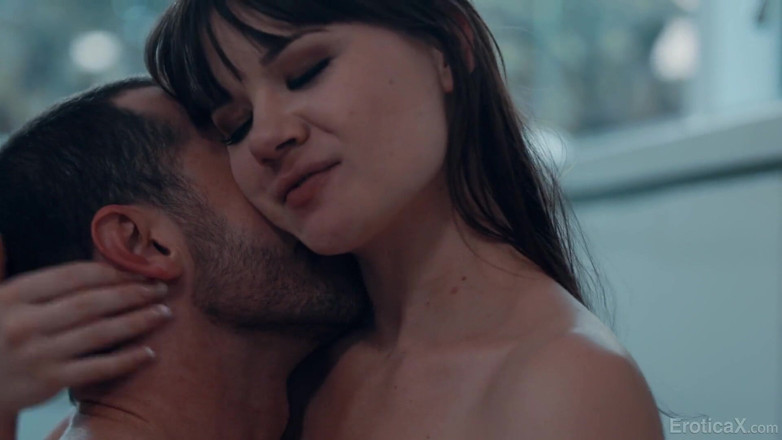 Erotica X: EroticaX - Cute couple sensual fuck in the kitchen