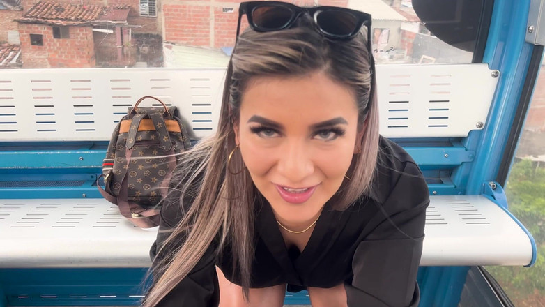 Naty Delgado: Follando Al Aire Libre Al Mejor Amigo De Mi Hermanastro...