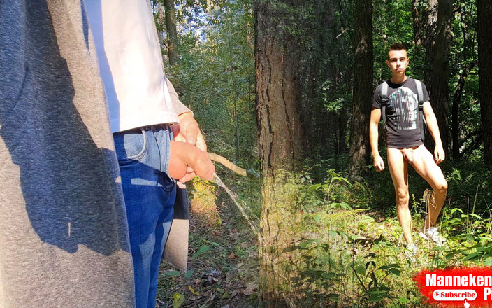 Manneken pis: Jalan-jalan di hutan, kencing lama di bawah pohon