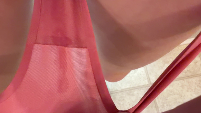 Ms_Emmy_Lynn: Wet Spot on My Panties - Panty Peel Pussy Spread