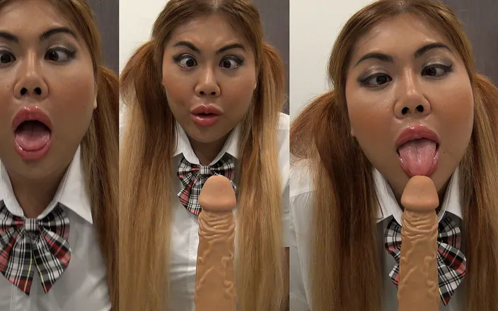 nutON: Ahegao Bimbo POV kouření