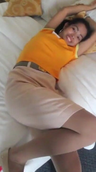 AsianSexDiary Flight attendant pussy gets filled with creampie