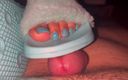 Latina malas nail house: Trampelt seinen schwanz in meine neuen sandalen mit passenden Nägeln!