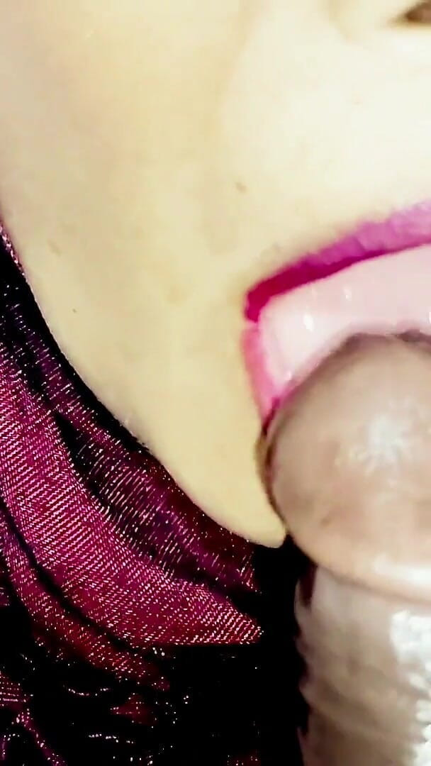Throbbing Cumshot in Mouth for My Wife's Friend New HD Video