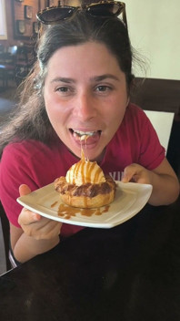 I Take Something Delicious Into My Lovely Mouth