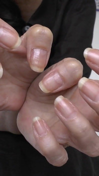 Hand Fetish and Natural Fingernails, Black Dress, JOI, Lady Victoria Valente