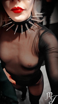 ナチュラル トータル ボディスーツ ナイロン フェムドム ミストレス ジュリア