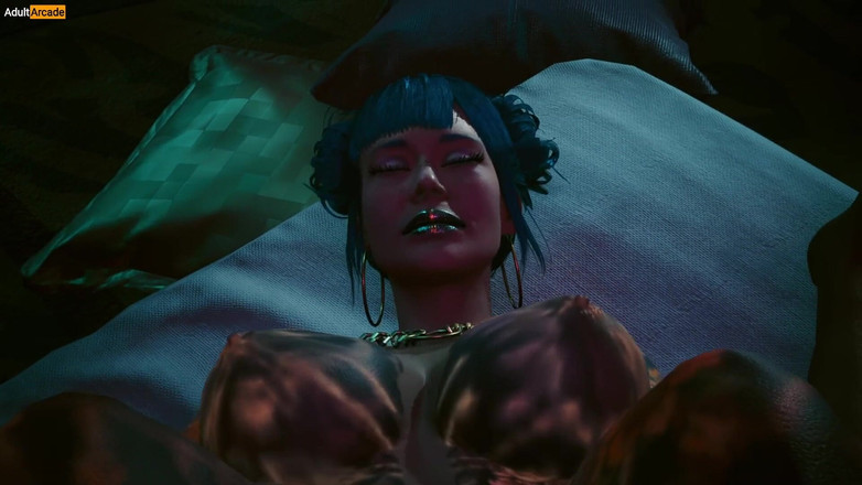 LewdArcade: Cyberpunk 2077 Denny &amp; Cheri Nowlin gorące sceny Mod Joytoy Sex Scenes...