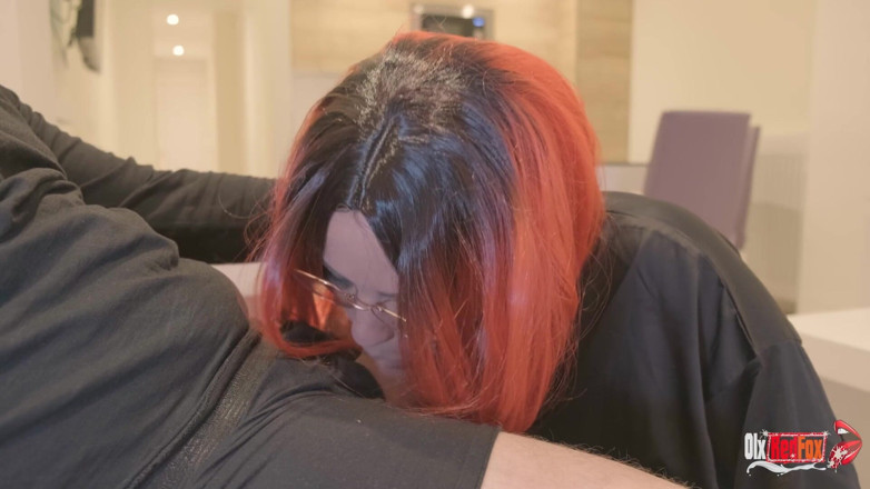 OlxRedFox: My stepmom saw my hard cock and couldn't stay on...