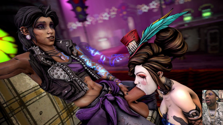 L6RD7BLU3 FUTA: Hai con đĩ nhặt rác liếm trên một bbc chuyển giới...