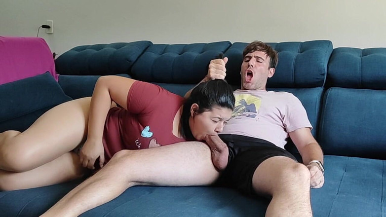 Sashasweet: My Flatmate Takes His Cock Out by Surprise