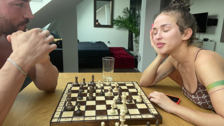 Maximo Garcia: She Losses on Chess, He Wins her Pussy