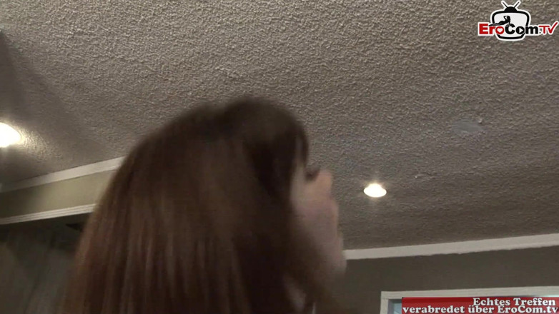EroCom: Brunette girl enjoy the BBC duing interracial sex