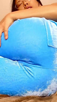 Minha bunda coberta de veludo asiático perfeito deixa você fraco - velour - provocação de desvelamento! Volume 3
