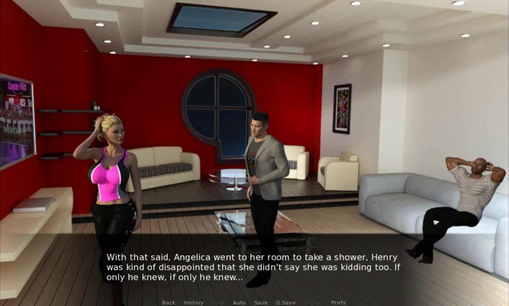 Dirty GamesXxX: La tentation d'Angelica : femme salope, épisode 19