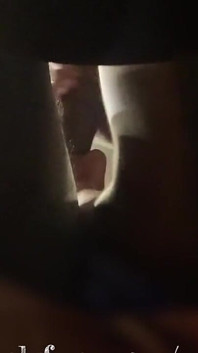 Sneaky View. I Put the Phone by His Legs and Sucked All the Cum Out Expeditiously