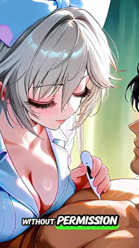 Night Nurse Anya Only Takes His Temperature… Then Rides Him to a Hot Creampie - Hentai Uncensored