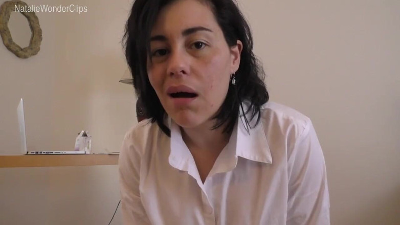Natalie Wonder: L'assistente ha fame della carne enormemente dotata del suo studente