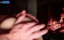 WankExplorer: Three fingers and a fireplace - ayah fingering dan ngasih kamu...