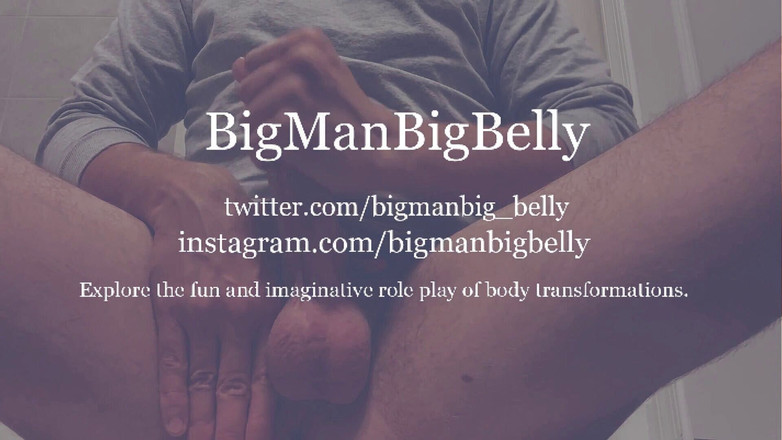 BigManBigBelly: Pria mengutuk pria yang lebih muda kasar dengan kehamilan