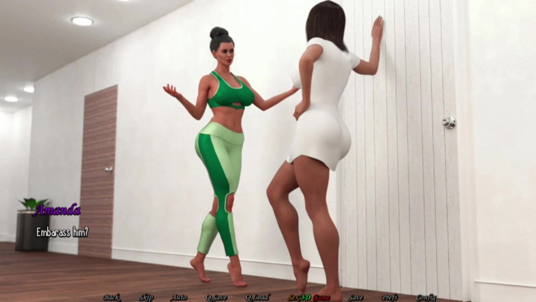 Q Boy: Milfania Ep01 (ateşli orta yaşlı seksi kadınlar, üvey anne ve üvey kız kardeş)